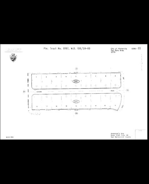 0 Cholame Road, Victorville, CA à vendre - Plan cadastral – Image 3 sur 3