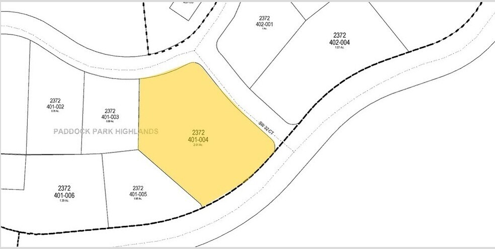 3241 SW 34th St, Ocala, FL à louer - Plan cadastral – Image 2 sur 2