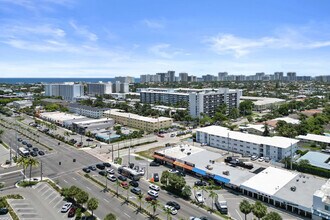 2920-2940 E Commercial Blvd, Fort Lauderdale, FL - Vue aérienne vue de carte - Image1