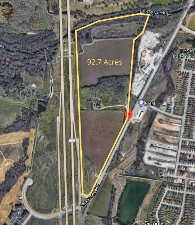 1500 Chris Kelley Blvd, Hutto, TX à vendre Aérien– Image 1 sur 2