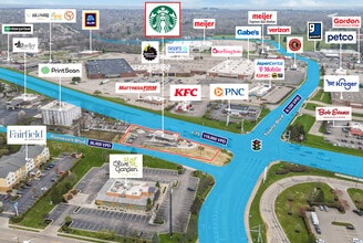 6700 Roosevelt Ave, Middletown, OH - VUE AÉRIENNE vue de carte - Image1