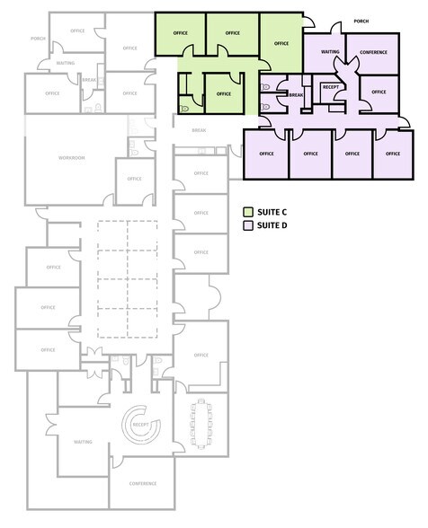 13348 Coursey Blvd, Baton Rouge, LA à louer - Plan d’étage – Image 2 sur 10