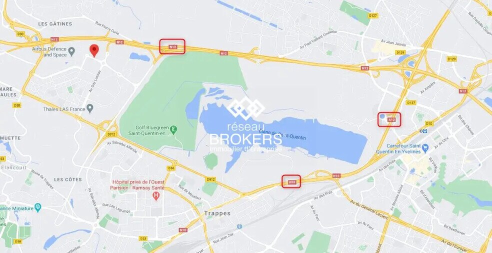 Industriel/Logistique dans Élancourt à louer - Photo de l’immeuble – Image 2 sur 2