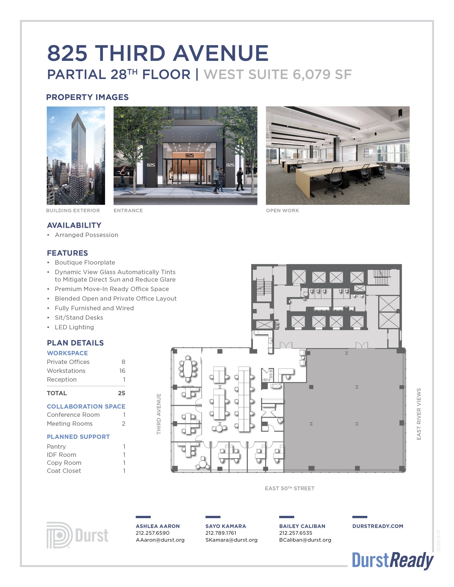 825 Third Ave, New York, NY à louer Photo intérieure– Image 1 sur 1