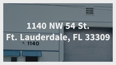 1120-1140 NW 54th St, Fort Lauderdale, FL à louer - Vidéo sur l’annonce professionnelle