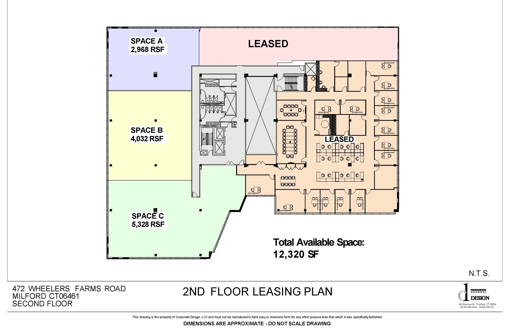 470 Wheelers Farms Rd, Milford, CT à louer Plan d’étage– Image 1 sur 1
