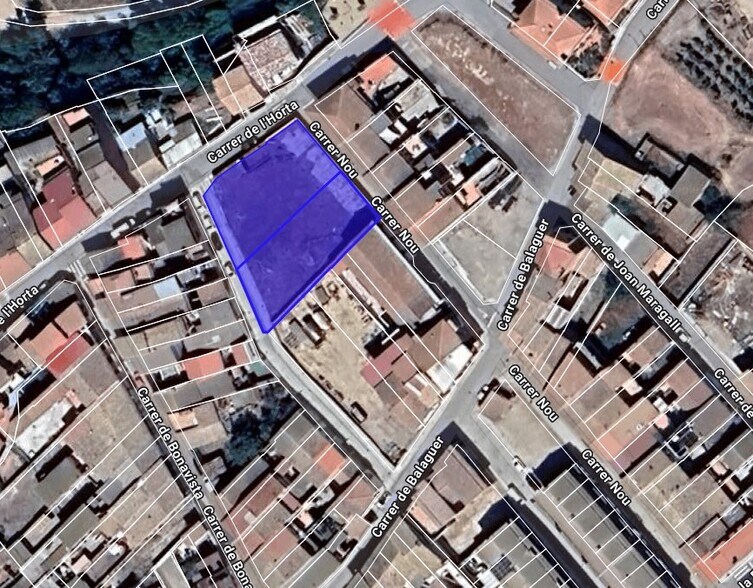 Carrer Horta, 60, Térmens, Lérida à vendre - Plan cadastral – Image 2 sur 2