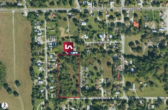 000 Roberts Ave W, Immokalee, FL - Vue aérienne vue de carte - Image1