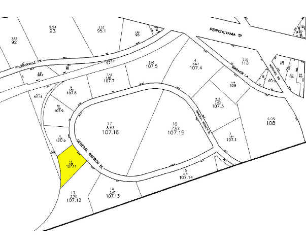65 General Warren Blvd, Malvern, PA à vendre - Plan cadastral – Image 2 sur 2