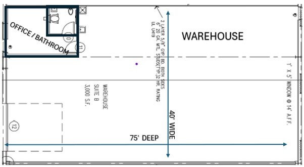 20 N Rockwell Ave, Oklahoma City, OK à louer Plan d’étage– Image 1 sur 1