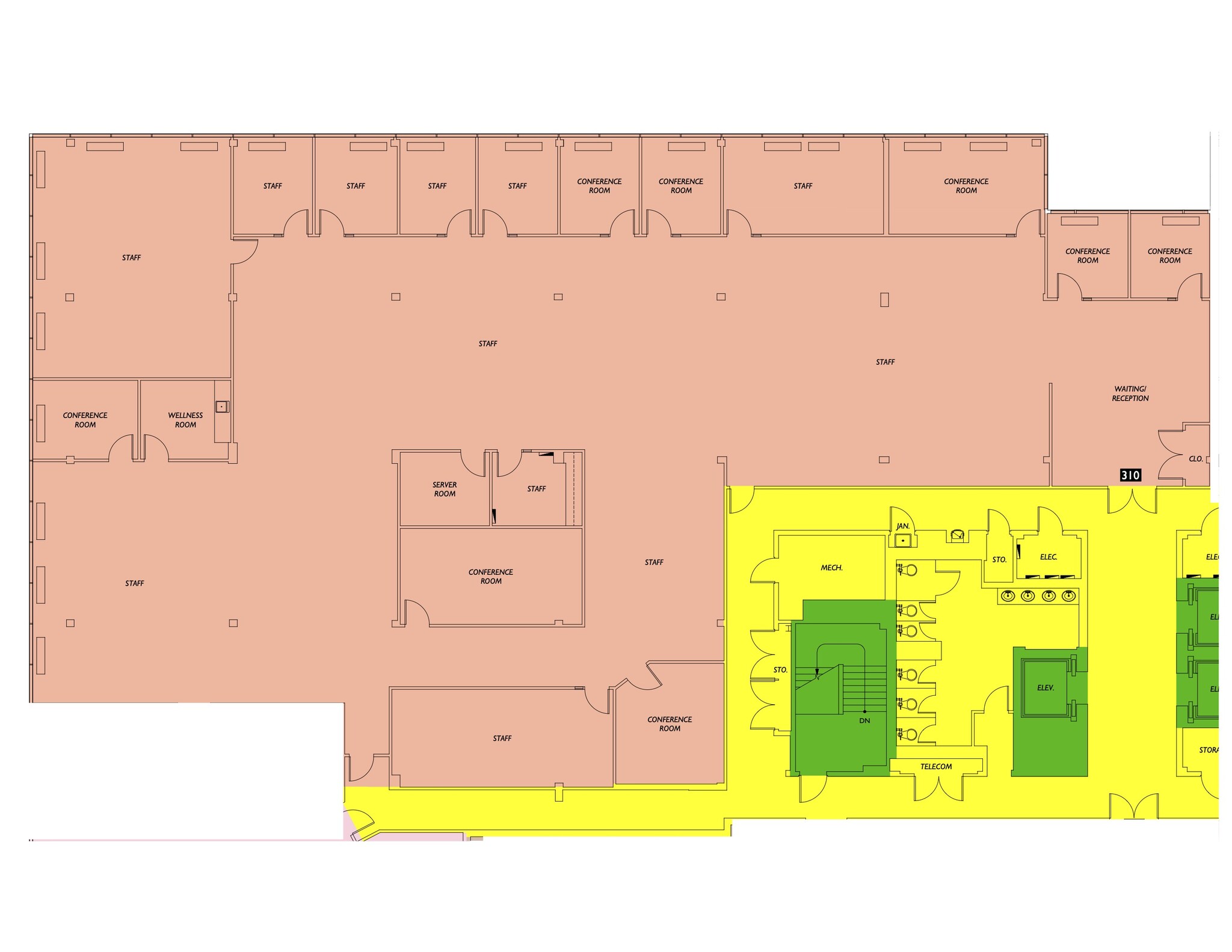 2301 Research Blvd, Rockville, MD à louer Plan d’étage– Image 1 sur 2