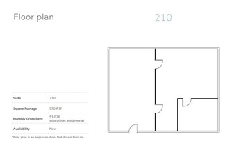 550 W Vista Way, Vista, CA à louer Plan d’étage– Image 1 sur 1
