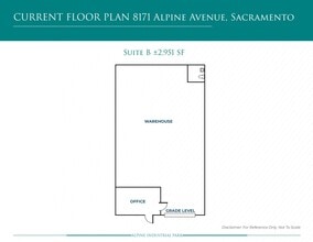 4300 82nd St, Sacramento, CA à louer Plan d’étage– Image 1 sur 1