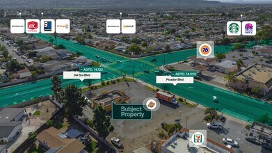 3726 Del Sol Blvd, San Diego, CA - Vue aérienne  vue de carte - Image1