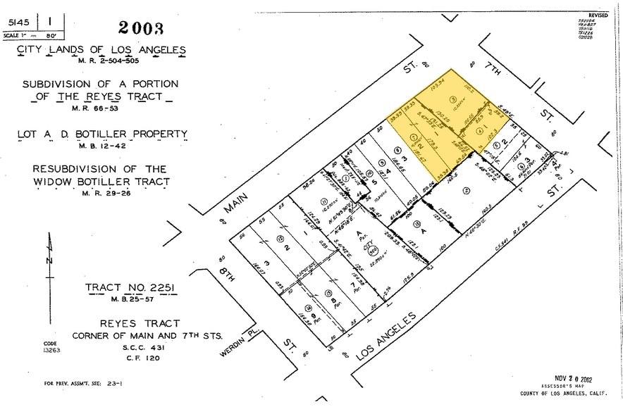 700 S Main St, Los Angeles, CA à louer - Plan cadastral – Image 2 sur 20