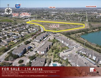 Plus de détails pour 740 W Walker St, League City, TX - Terrain à vendre