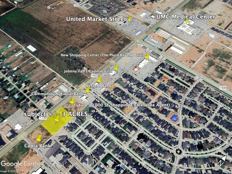 118th Street & Slide Rd, Lubbock, TX à vendre - Photo principale – Image 1 sur 3