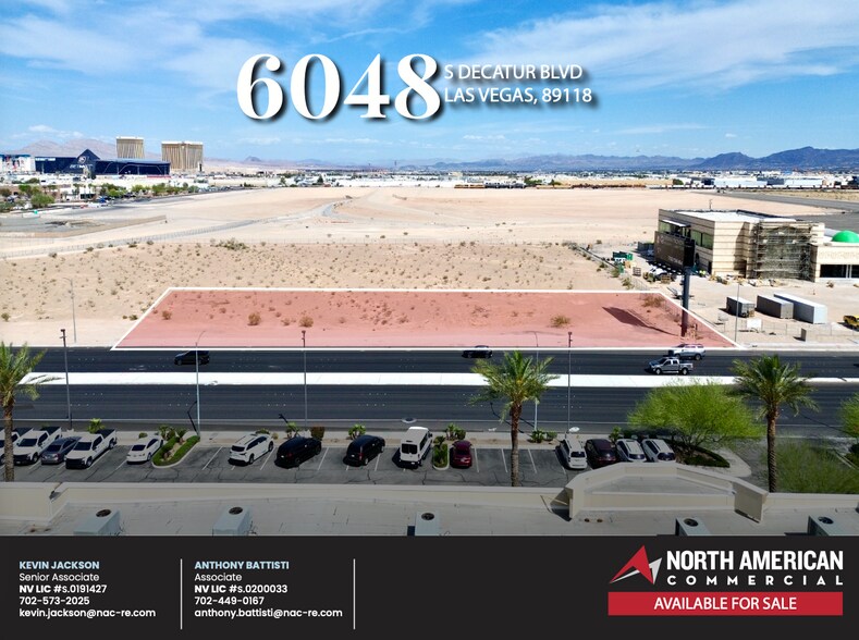 6048 Decatur blvd, Las Vegas, NV à vendre - Photo principale – Image 1 sur 3