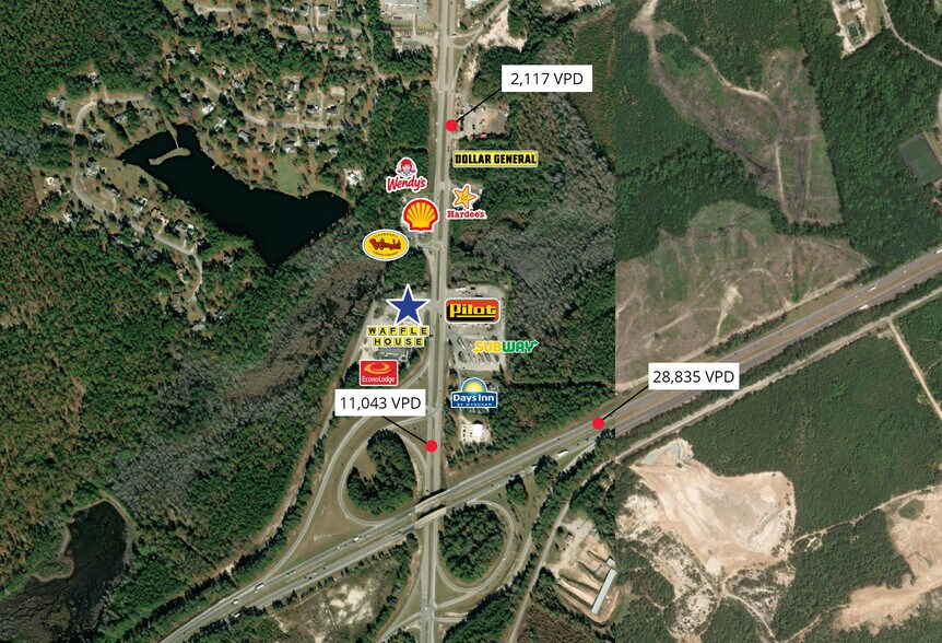 521 Highway 601 S, Lugoff, SC à vendre - Photo de l’immeuble – Image 3 sur 3