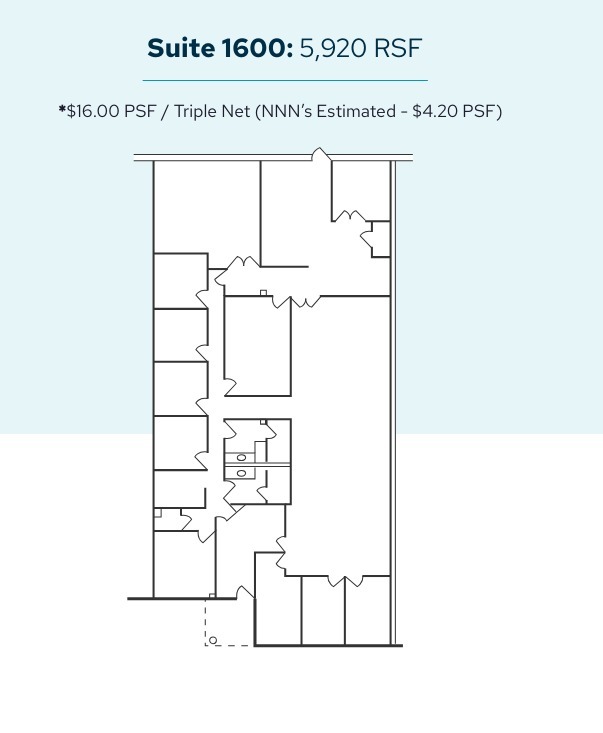 360 Herndon Pky, Herndon, VA à louer Plan d’étage– Image 1 sur 1