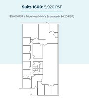 360 Herndon Pky, Herndon, VA à louer Plan d’étage– Image 1 sur 1