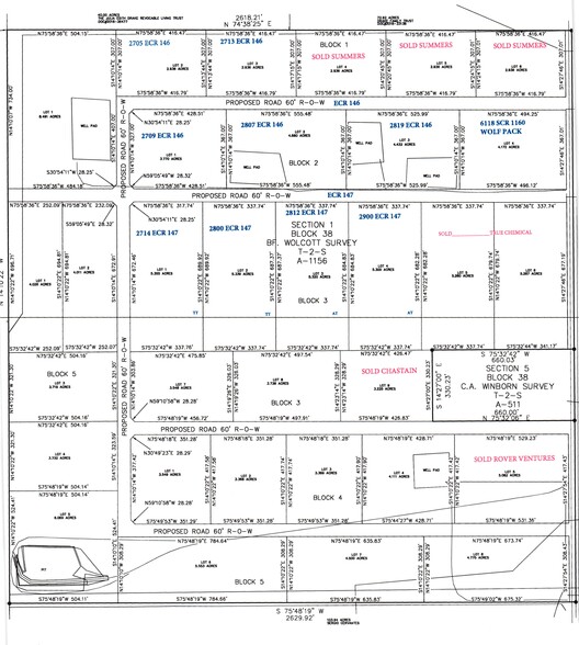 0 E County Road 146, Midland, TX à vendre - Plan de site – Image 2 sur 2