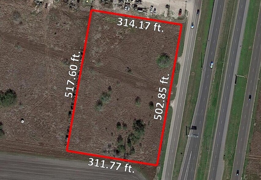 3329 I 69, Robstown, TX à vendre - Aérien – Image 2 sur 3