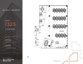 33 W Monroe St, Chicago, IL à louer Plan d’étage– Image 1 sur 6