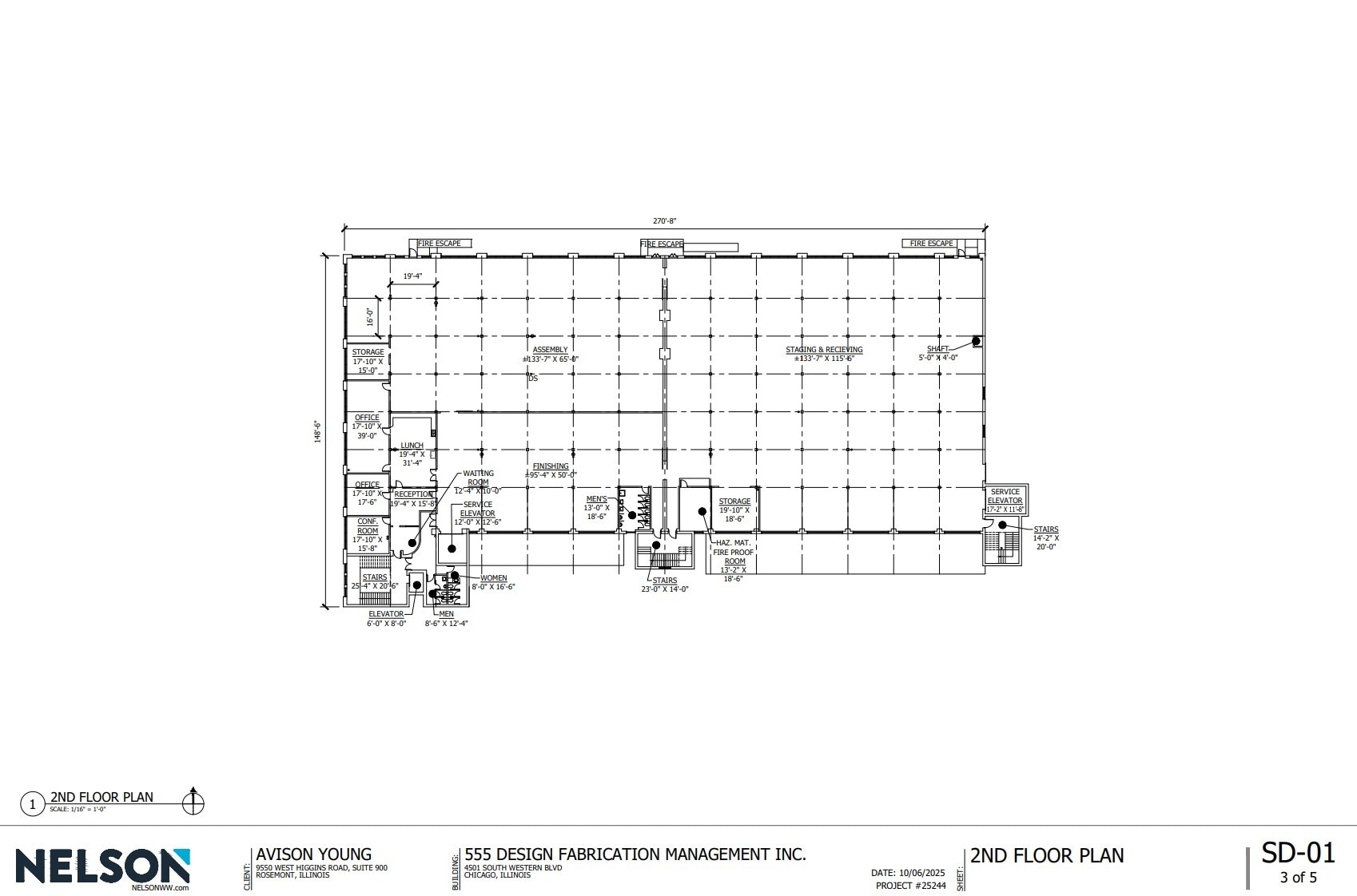 4501 S Western Blvd, Chicago, IL à louer Plan d’étage– Image 1 sur 1