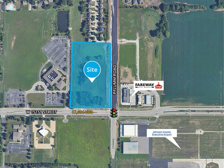 NEC 151st Street and Pflumm Road, Olathe, KS à vendre - Photo de l’immeuble – Image 1 sur 1