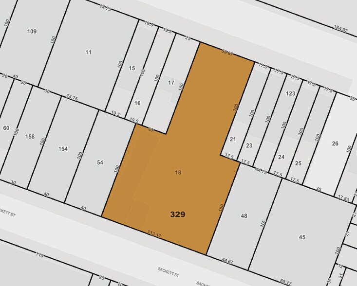 89 Sackett St, Brooklyn, NY à louer - Plan cadastral – Image 2 sur 2