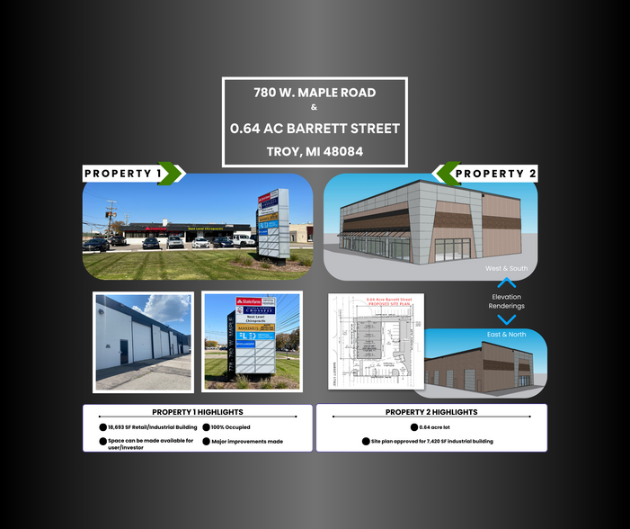 0.64 Acre Barrett St, Troy, MI à vendre - Photo de l’immeuble – Image 3 sur 11