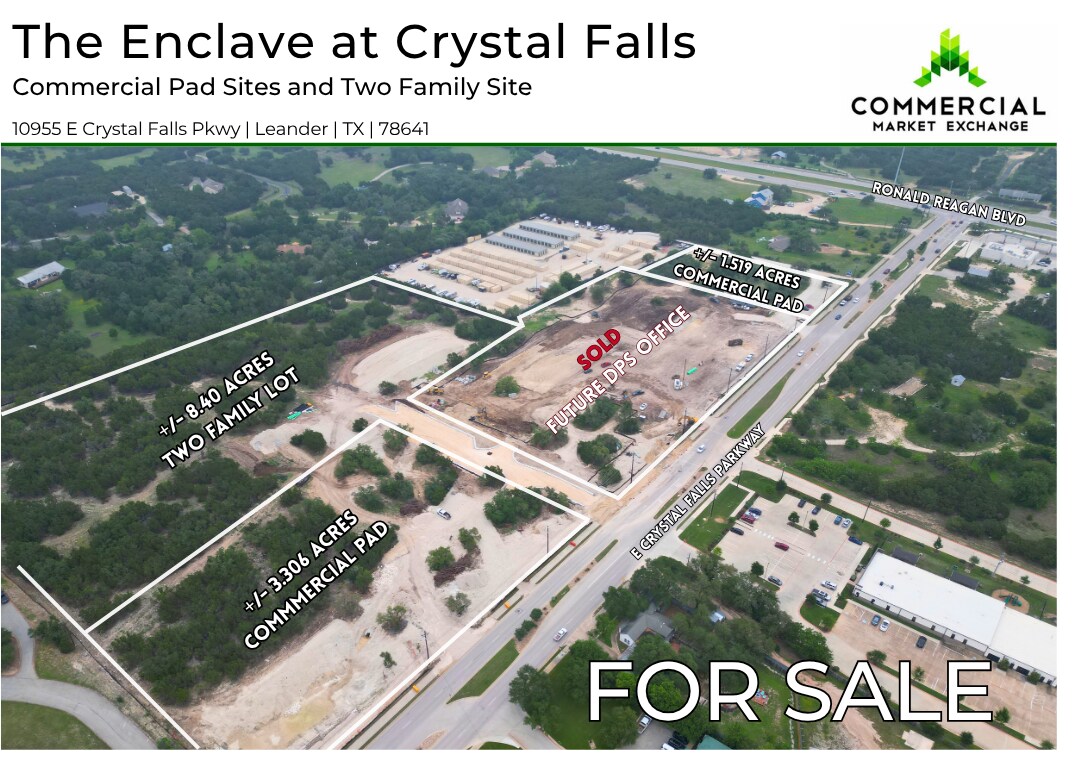 10959 E Crystal Falls Pky, Leander, TX à vendre Photo de l’immeuble– Image 1 sur 4