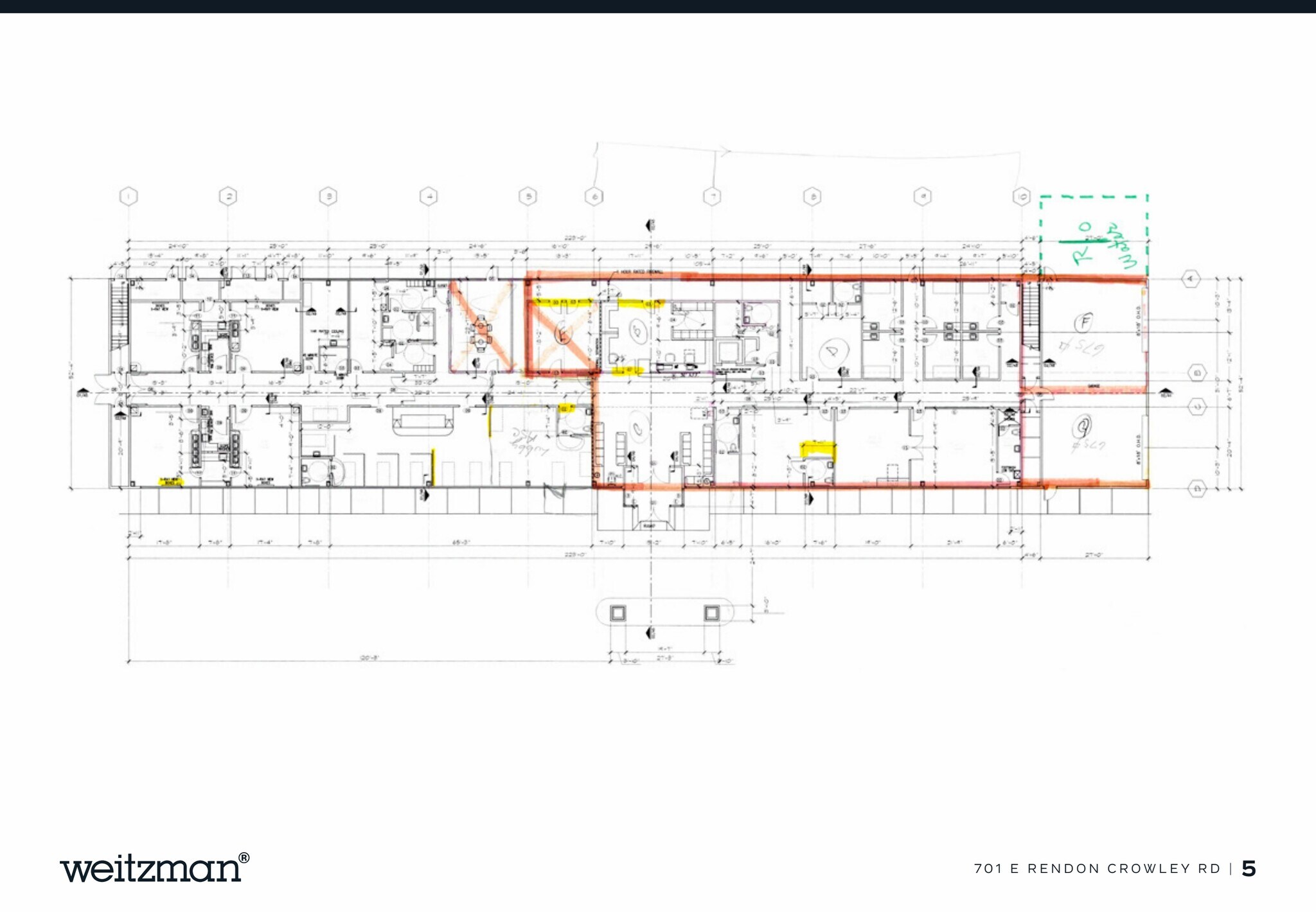 701 E Rendon Crowley Rd, Burleson, TX à louer Plan d’étage– Image 1 sur 1