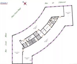 1 Place Victor Hugo, 92400 Courbevoie, Courbevoie à louer Plan d’étage– Image 1 sur 5