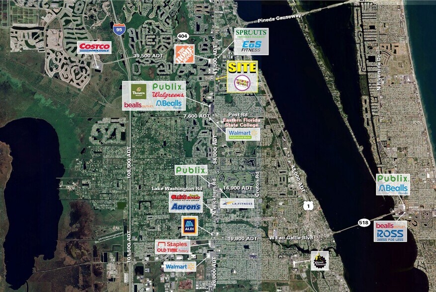 4725 N Wickham Rd, Melbourne, FL à louer - Photo principale – Image 1 sur 4