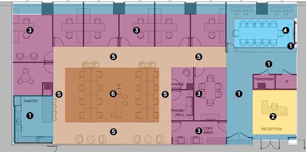 1345 Avenue of the Americas, New York, NY à louer Plan d’étage– Image 2 sur 5