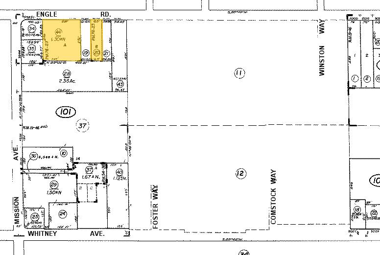 4718-4740 Engle Rd, Carmichael, CA à louer - Plan cadastral – Image 2 sur 26