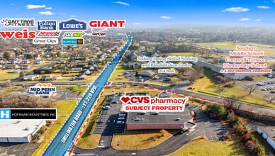 3100 Shillington Rd, Sinking Spring, PA - VUE AÉRIENNE  vue de carte - Image1