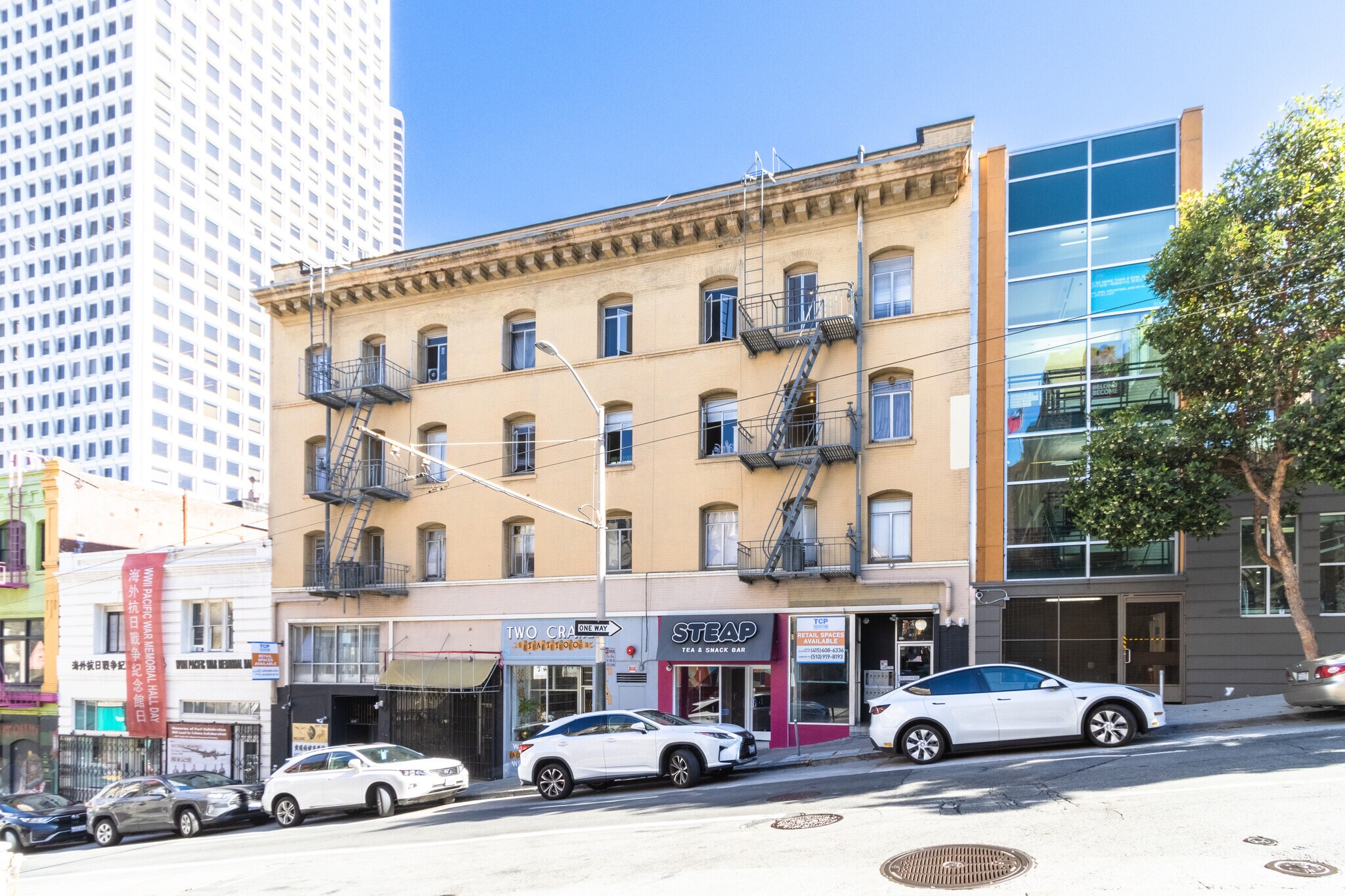 819-831 Sacramento, San Francisco, CA à louer Photo de l’immeuble– Image 1 sur 10