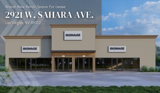 Plus de détails pour 2921 Sahara Ave, Las Vegas, NV - Local commercial à louer