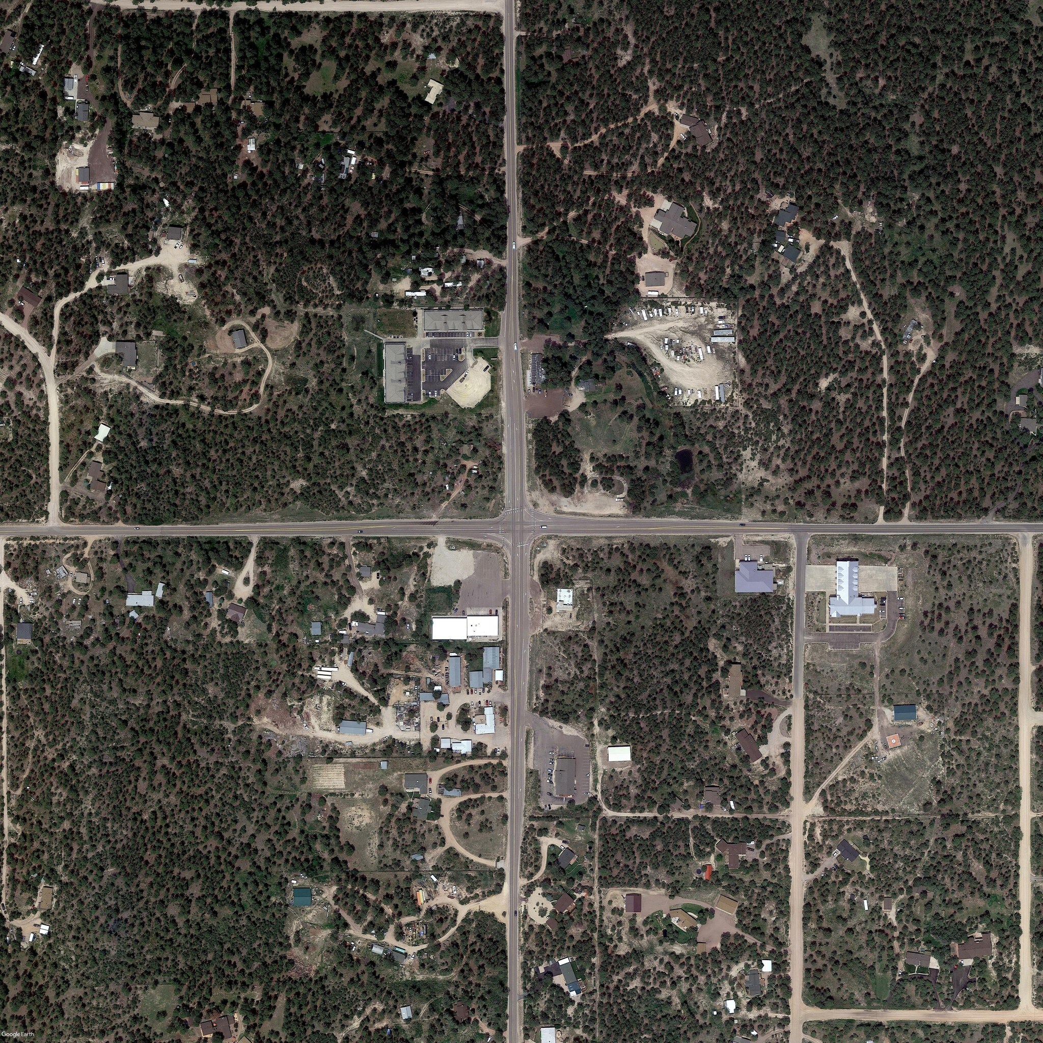 Black Forest Rd & Burgess Rd, Colorado Springs, CO à vendre Aérien– Image 1 sur 2