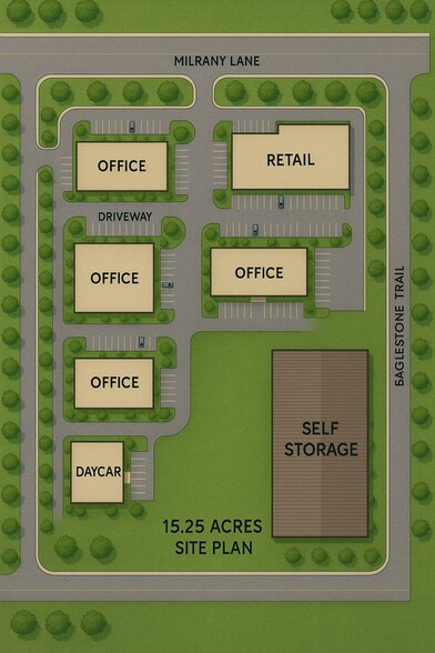 Corner of Milrany Ln and Eaglestone Trl ln, Melissa, TX à vendre - Plan de site – Image 3 sur 8