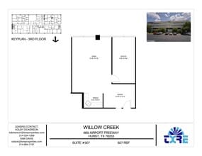 669 Airport Fwy, Hurst, TX à louer Plan d’étage– Image 1 sur 1