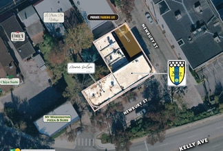 1600-1612 Kelly Ave, Baltimore, MD - VUE AÉRIENNE  vue de carte