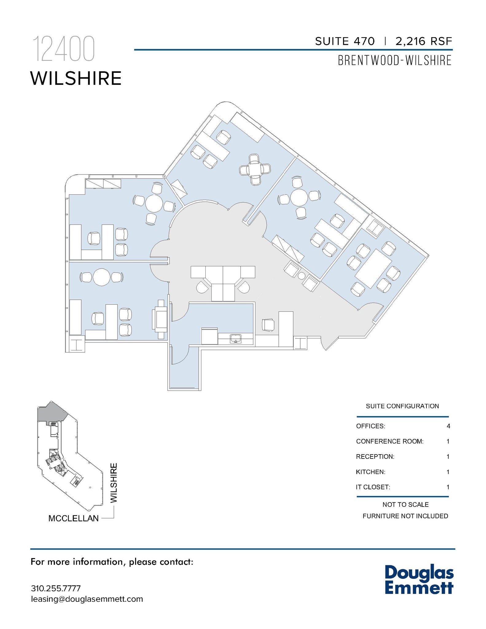 12400 Wilshire Blvd, Los Angeles, CA à louer Plan d’étage– Image 1 sur 1