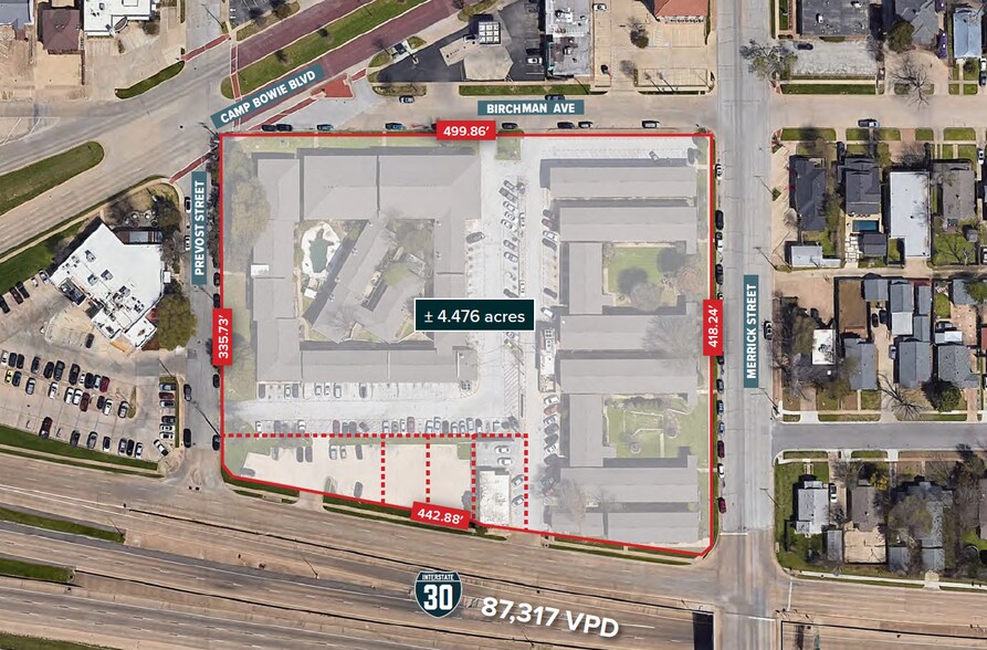 2638 Merrick St, Fort Worth, TX à louer - Photo de l’immeuble – Image 3 sur 5