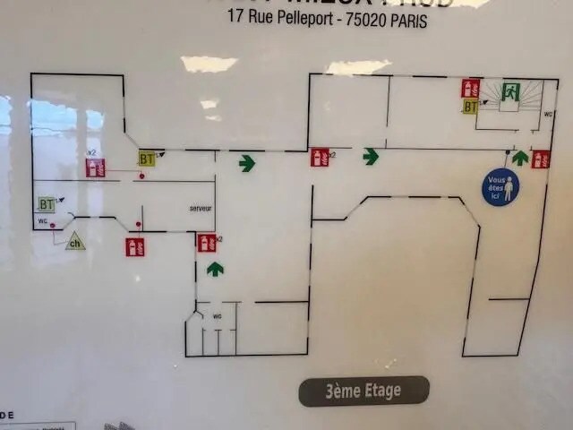 17 Rue Pelleport, Paris à louer - Photo de l’immeuble – Image 3 sur 9