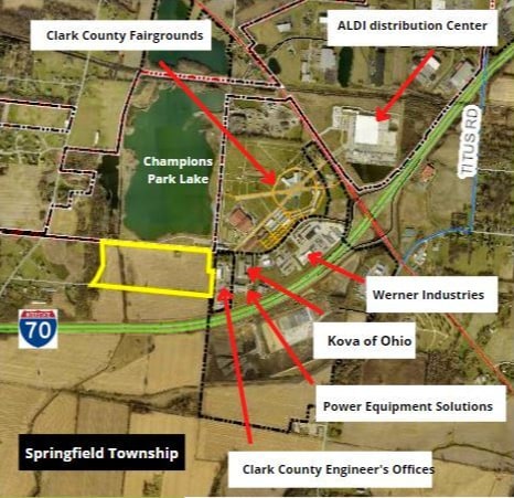 3901 Laybourne Rd, Springfield, OH à vendre - Plan cadastral – Image 3 sur 5