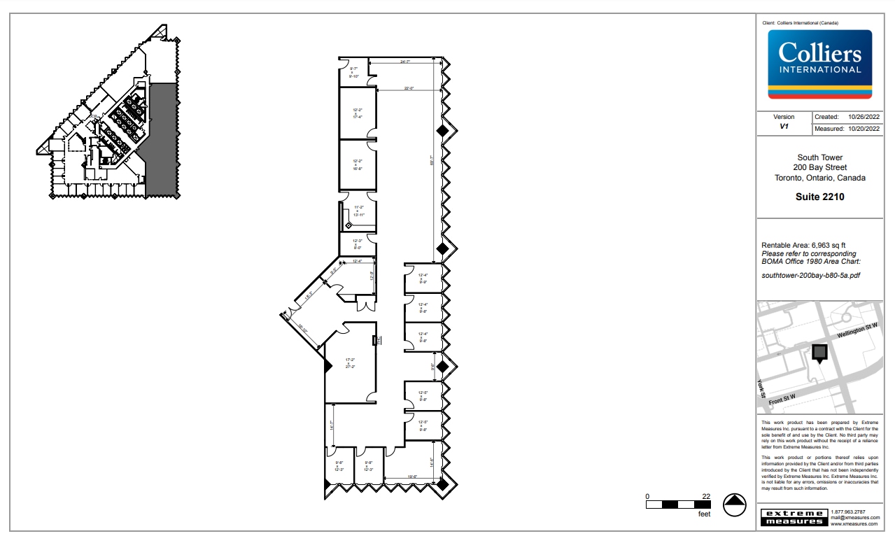 200 Bay St, Toronto, ON à louer Plan d’étage– Image 1 sur 1